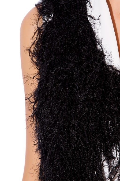 Chaleco de Pelo negro